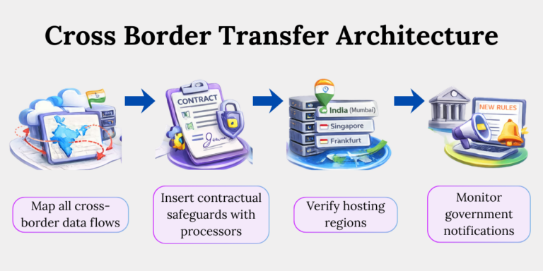 Cross-Border Data Transfers Under DPDP Cross-border data transfer controls for e-commerce platforms under DPDP Act including contractual safeguards
