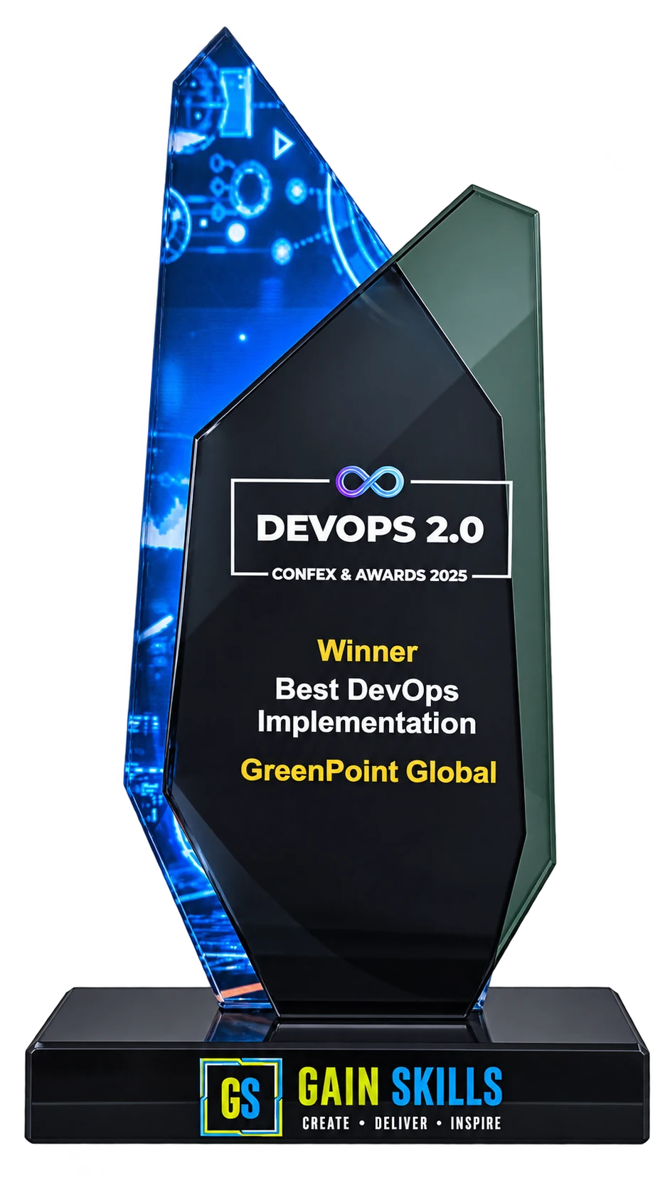 GreenPoint Global winner of the Best DevOps Implementation award at DevOps 2.0 Confex & Awards 2025